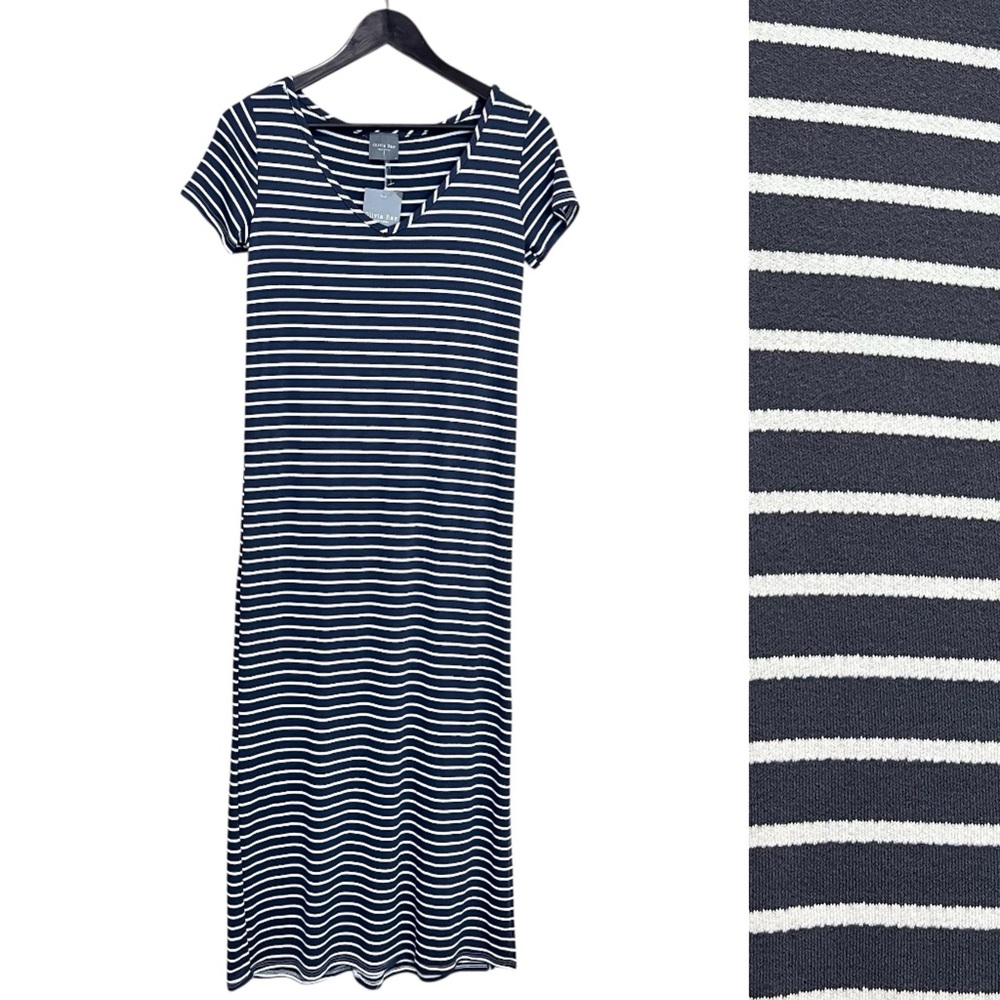 NWT Olivia Rae Striped Maxi Dress - Size S
